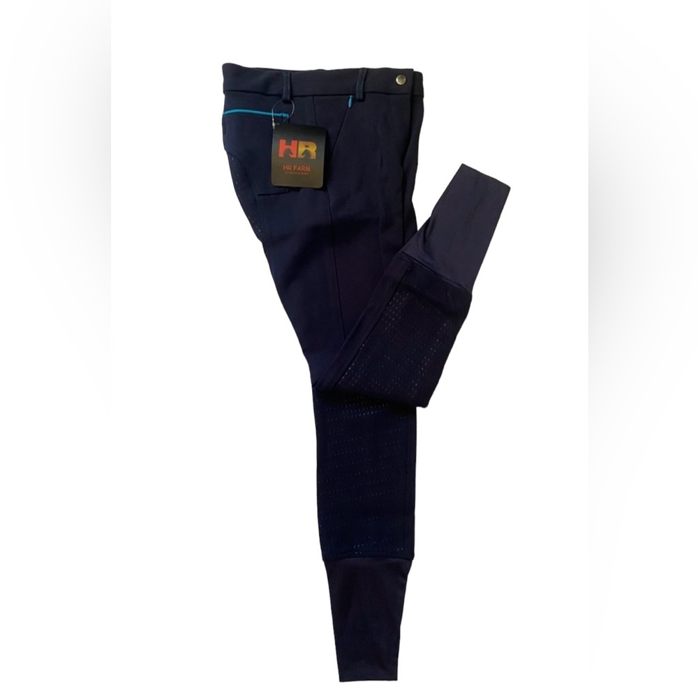 HR FARM Women’s Full Seat Silicone‎ Grip Breeches Horse Riding Jodhpurs Size Xxs